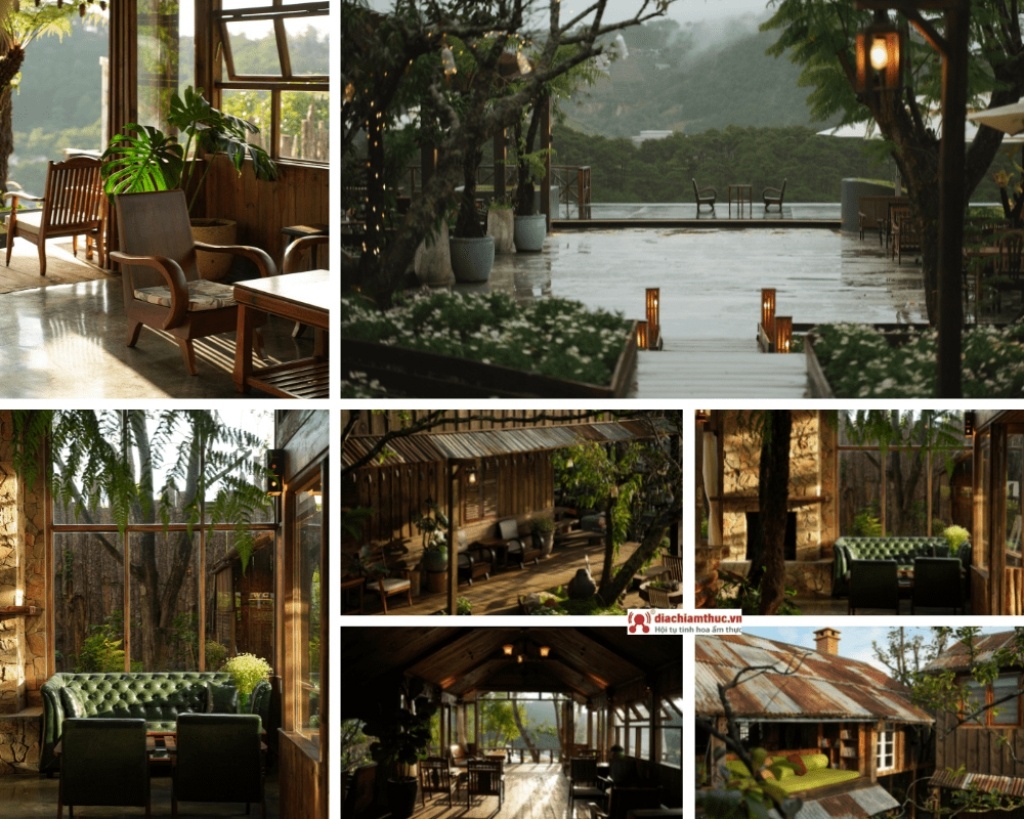 Tiệm cafe Bình Minh Ơi - view rừng thông Đà Lạt tuyệt đẹp