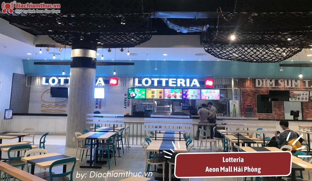 Lotteria tại Aeon Mall Hải Phòng