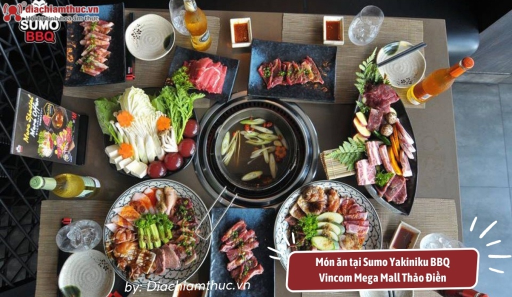 Các món mỹ vị Nhật Bản thượng hang, tươi ngon ở Sumo Yakiniku BBQ