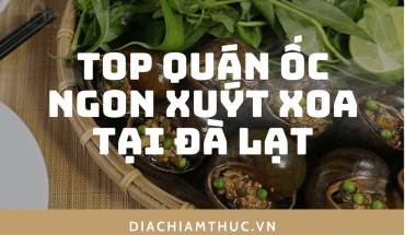 Quán ốc Đà Lạt