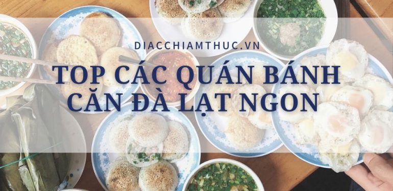 Bánh căn Đà Lạt