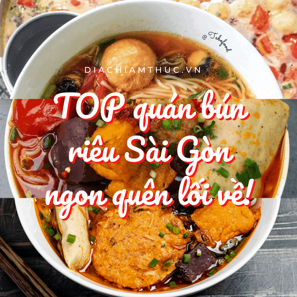 Bún riêu Sài Gòn