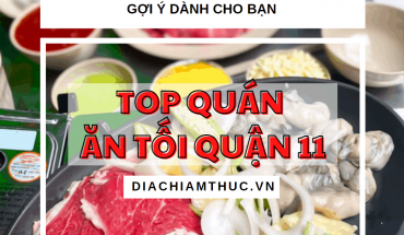 Ăn tối Quận 11