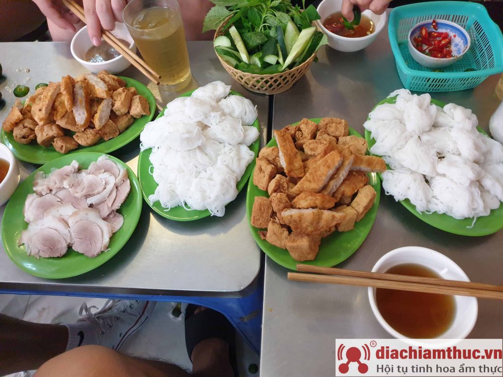Bún đậu ngõ Đồng Thái HN