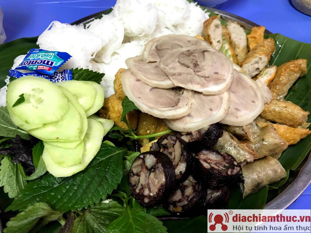 Bún đậu Nhà Hầm
