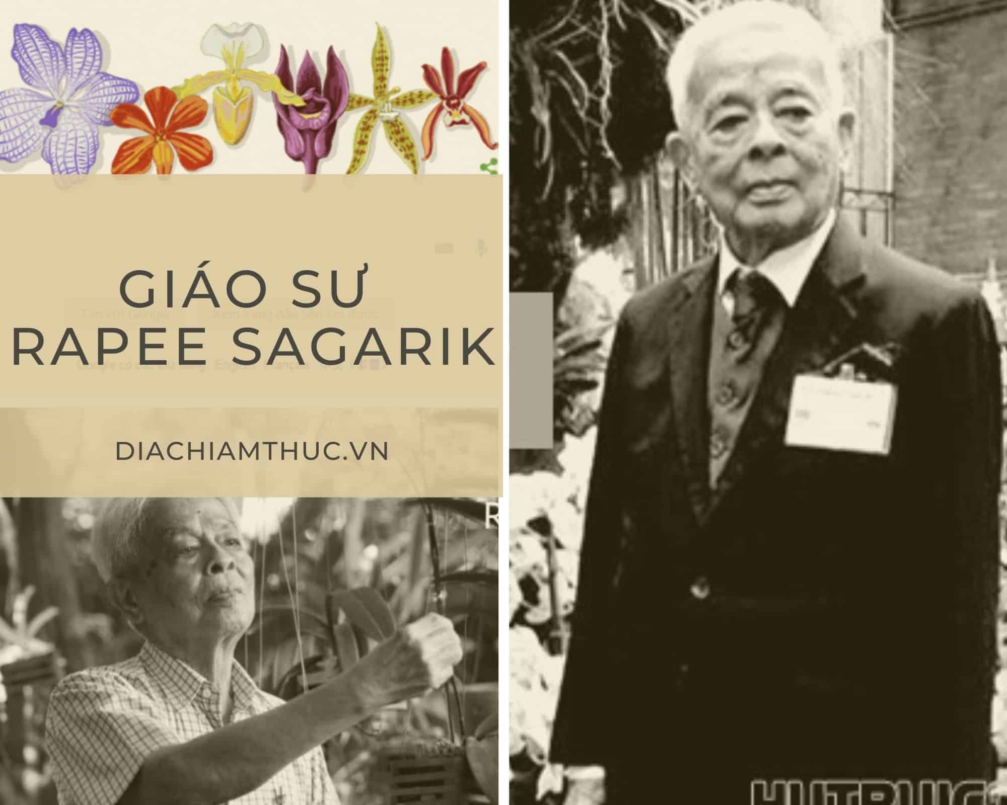 Tiểu sử Giáo sư Rapee Sagarik: Người đưa hoa lan Thái ra thế giới