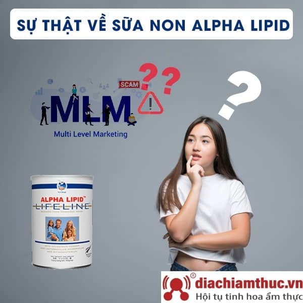 Sữa non Alpha Lipid Lifeline có lừa đảo không