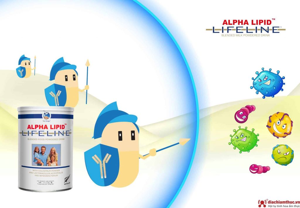 Sữa non Alpha Lipid Lifeline và những điểm khác biệt