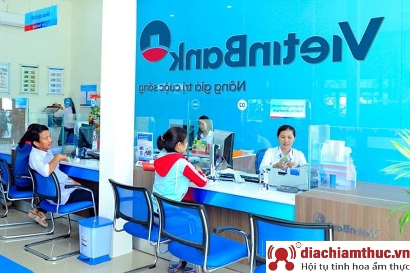 Các dịch vụ tại phòng giao dịch của Vietinbank