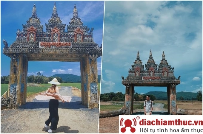 Cổng trời Khmer Koh Kas đẹp