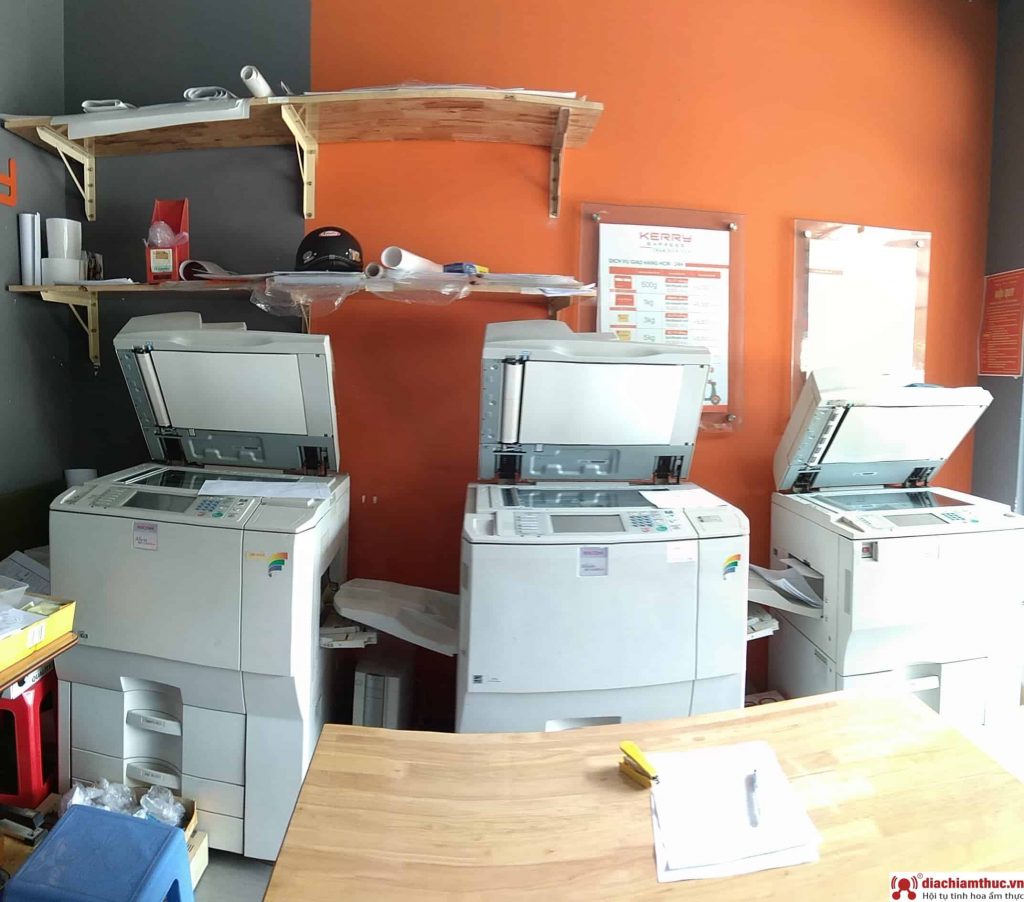 Những dịch vụ tại tiệm photocopy