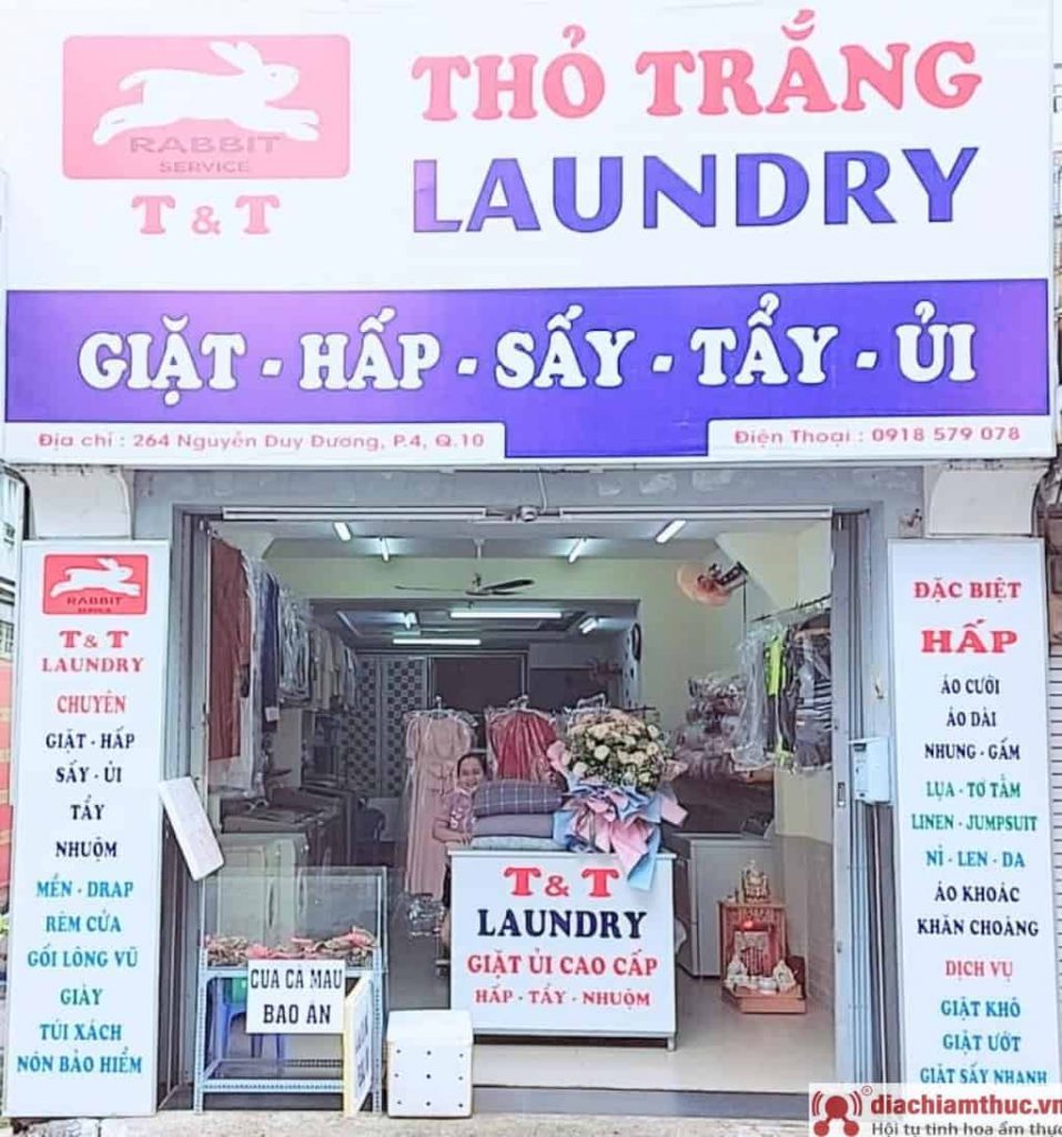 Tiệm Giặt Ủi Thỏ Trắng Laundry