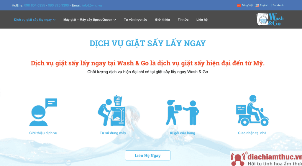 Wash&Go – Dịch vụ giặt hấp tẩy ủi cao cấp