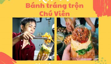 Bánh tráng trộn chú Viên