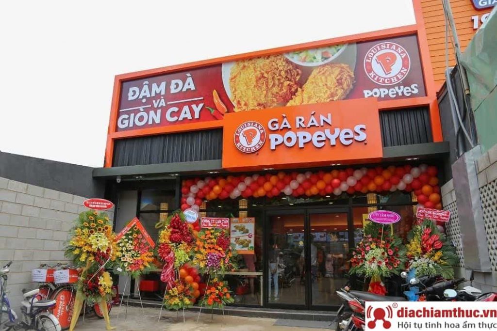 Chuỗi cửa hàng Gà Rán Popeyes