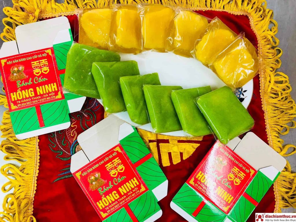 Bánh cốm Hồng Ninh - review