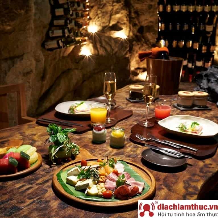 Dinner in the Wine Cave