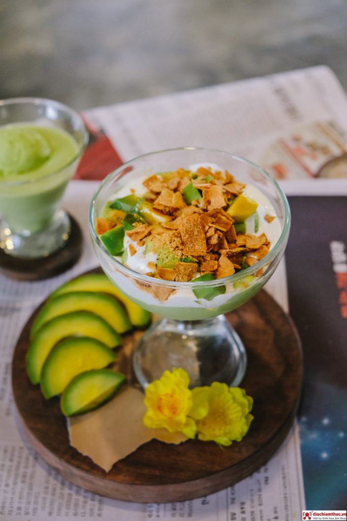 Chạm kem bơ Đà Lạt
