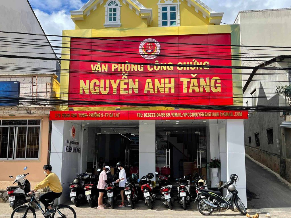 Văn Phòng Công Chứng Nguyễn Ánh Tăng Đà Lạt