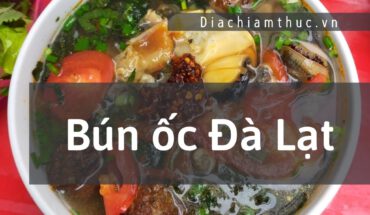 Bún ốc Đà Lạt