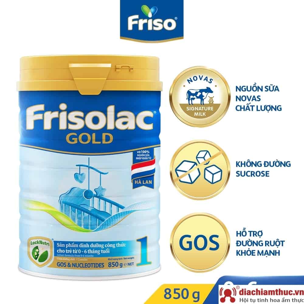 Review Sữa Frisolac