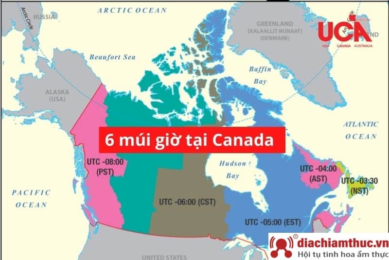 Múi giờ Đại Tây Dương ở Canada