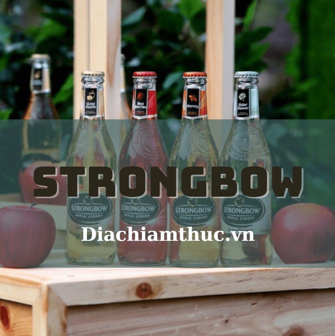 Strongbow là gì? Là bia hay là rượu? Uống có say không?