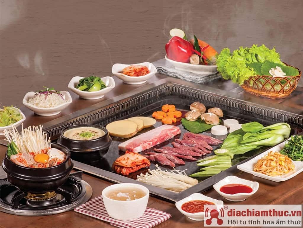 Dolpan Sam - Nướng bàn đá Hà Quốc