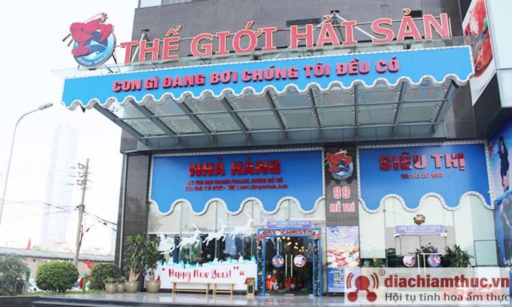 Nhà hàng quận Ba Đình Thế giới hải sản Đào Tấn