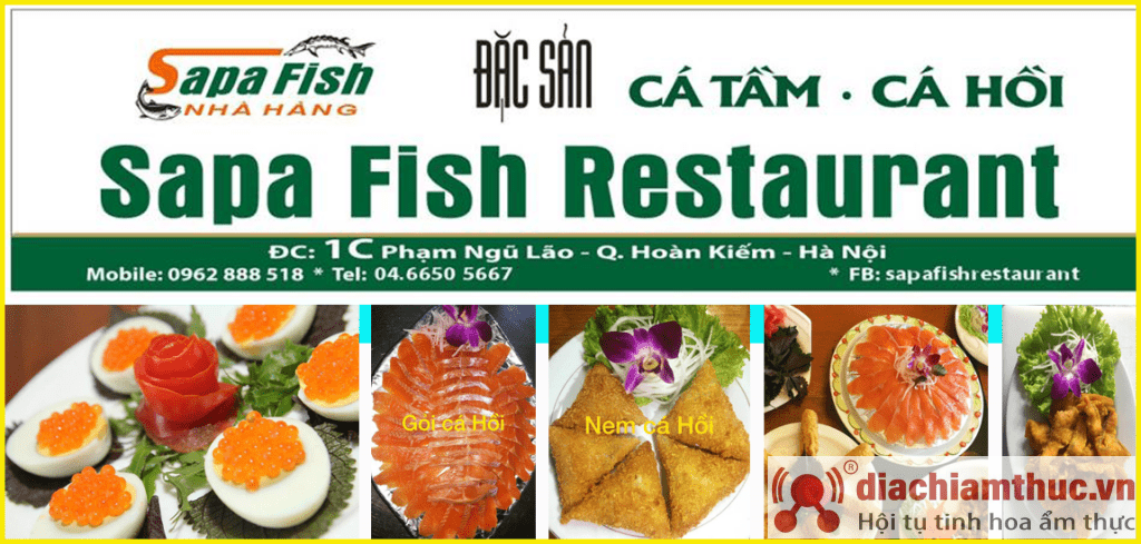 Sapa Fish Restaurant - Đặc sản cá tầm & cá hồi
