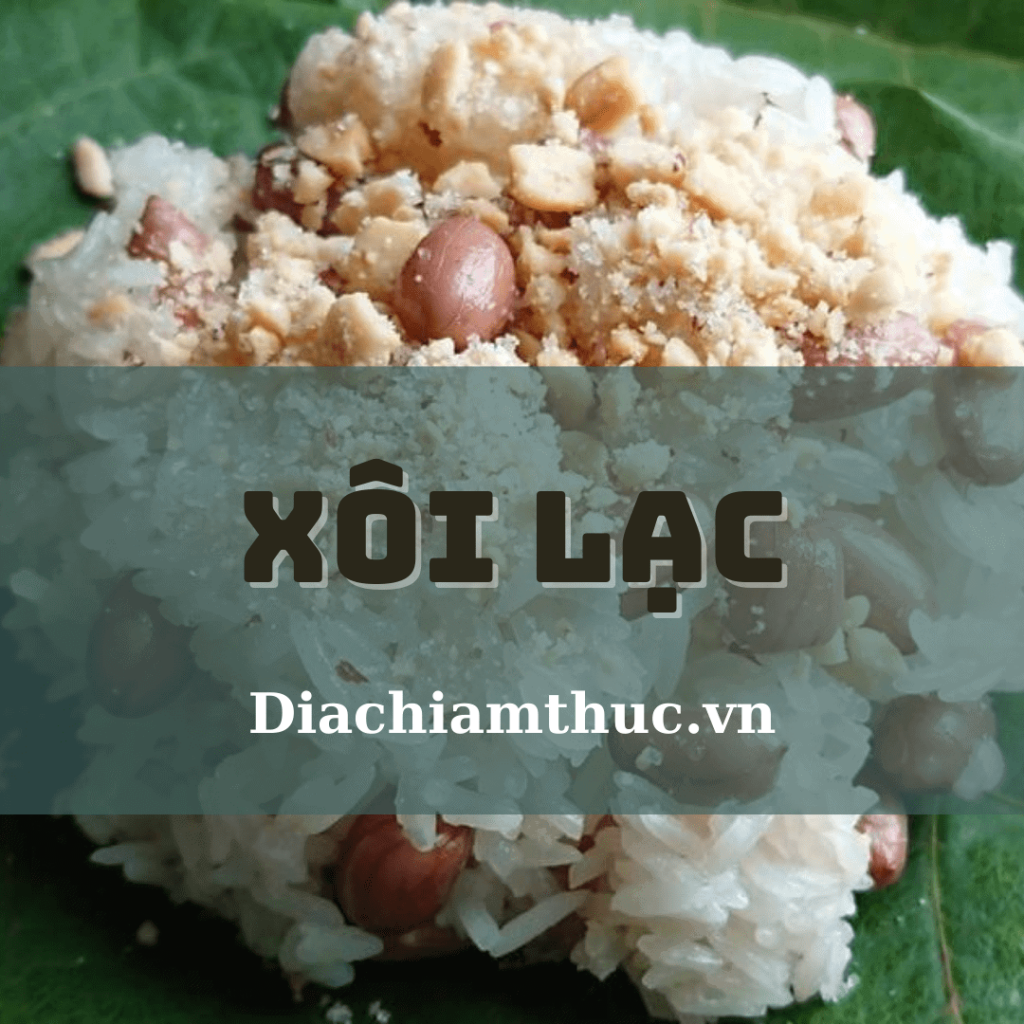 Cách nấu xôi lạc