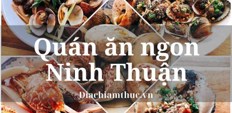 Quán ăn ngon Ninh Thuận