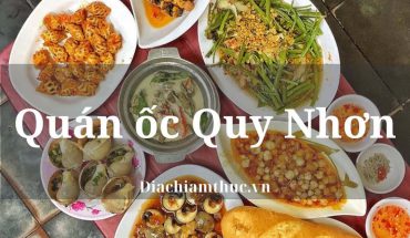 Quán ốc Quy Nhơn