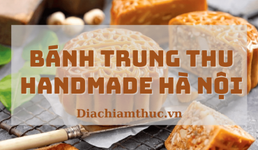 Bánh trung thu handmade Hà Nội