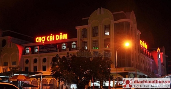 Chợ hải sản Cái Dăm Quảng Ninh