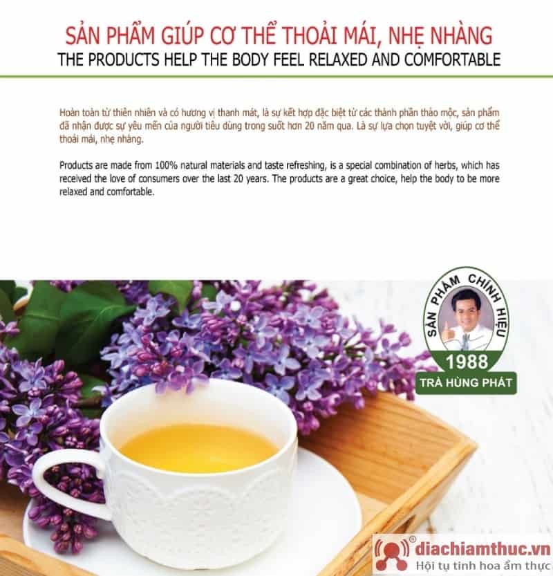 Công dụng Trà Tam Diệp thế hệ 2