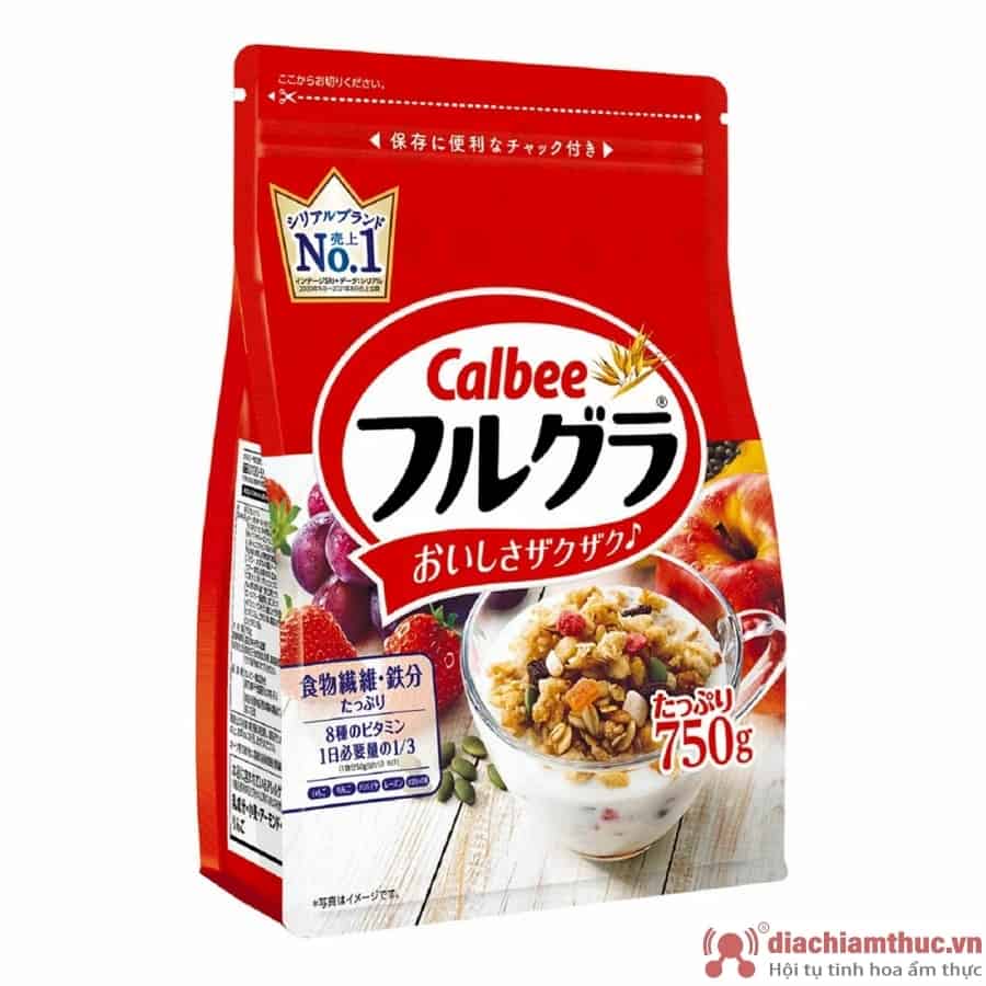 Ngũ cốc ăn sáng Calbee Furugura