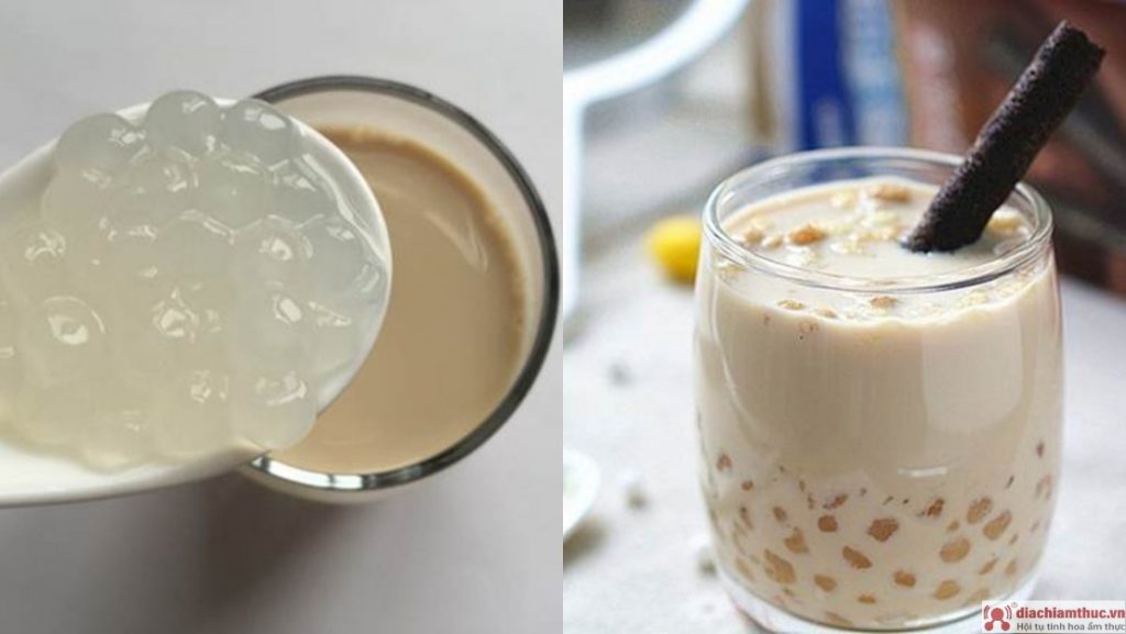 Cách làm trà sữa trân châu trắng