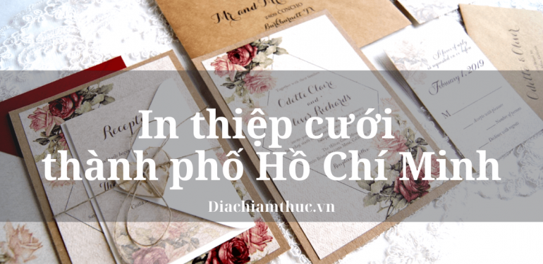 In thiệp cưới thành phố Hồ Chí Minh