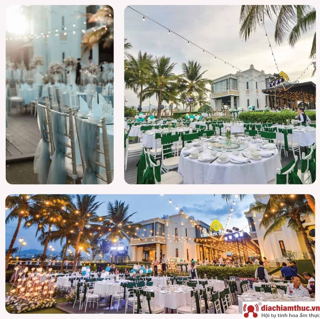 Nhà hàng tiệc cưới Champa island chuyên tổ chức hôn lễ