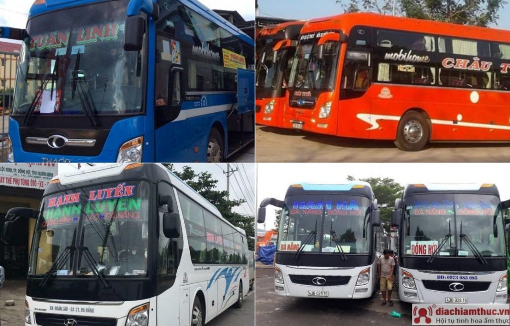 Xe khách đi từ Đà Nẵng đến Quảng Bình