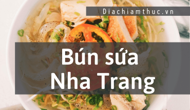 Bún sứa Nha Trang