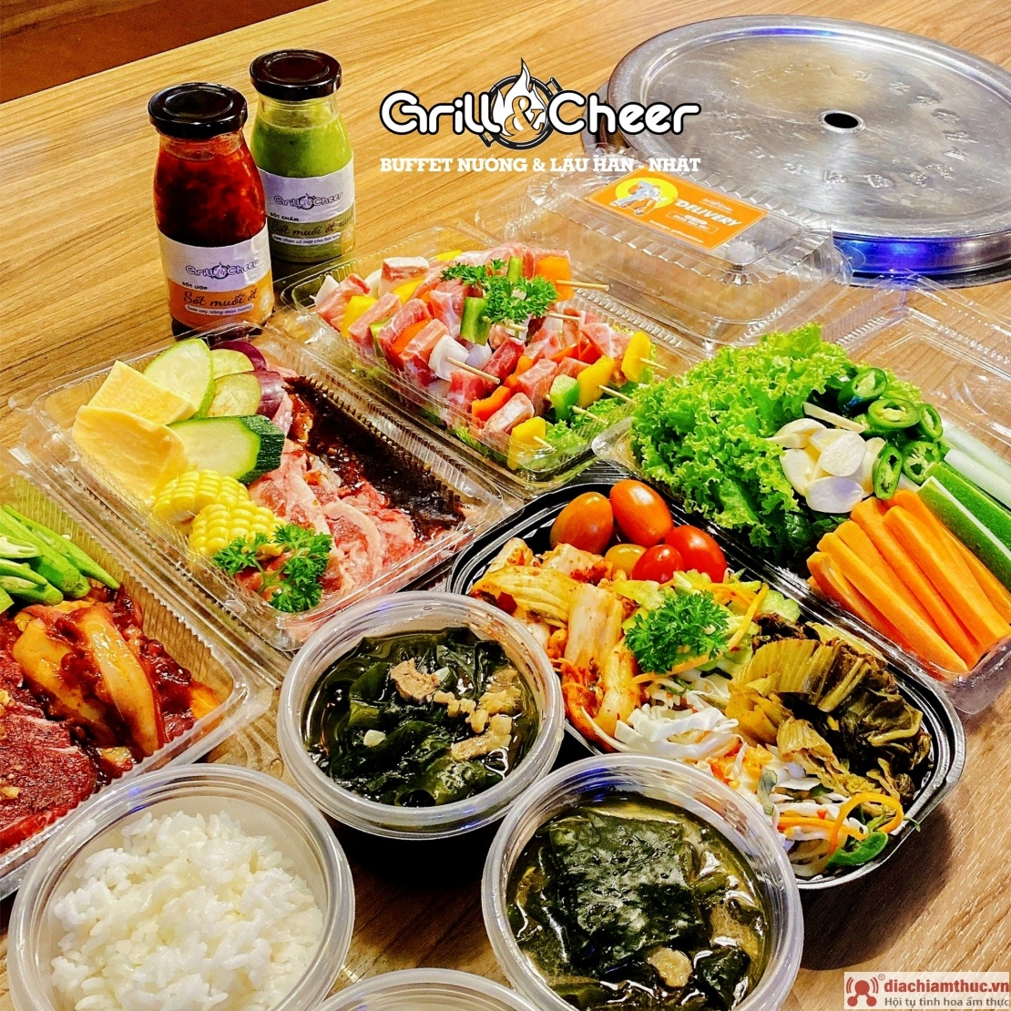 Grill & Cheer  –  Quán buffet Vũng Tàu ngon