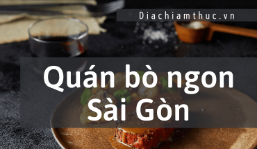 Quán bò ngon Sài Gòn