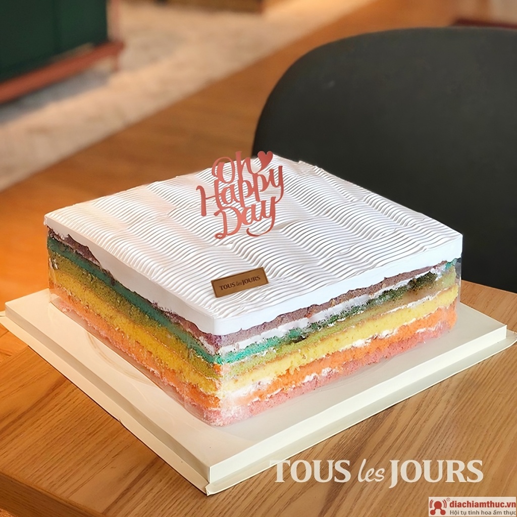 Bánh kem nhà Tous Les Jours có phong cách và hương vị khác biệt