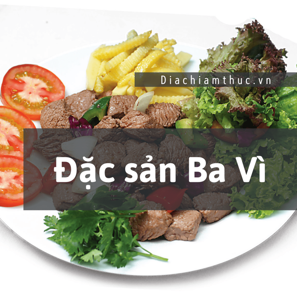 Đặc sản Ba Vì