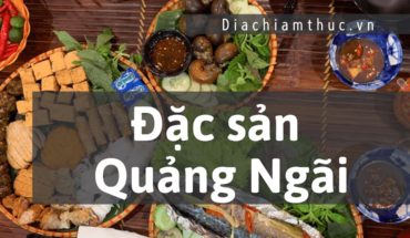 Đặc sản Quảng Ngãi