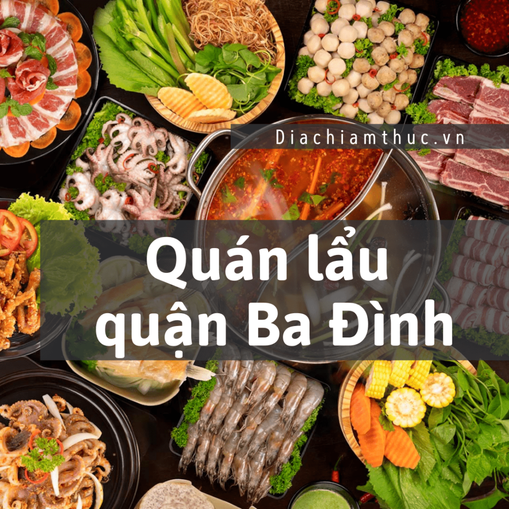 Quán lẩu quận Ba Đình