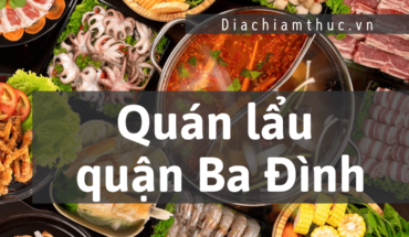 Quán lẩu quận Ba Đình