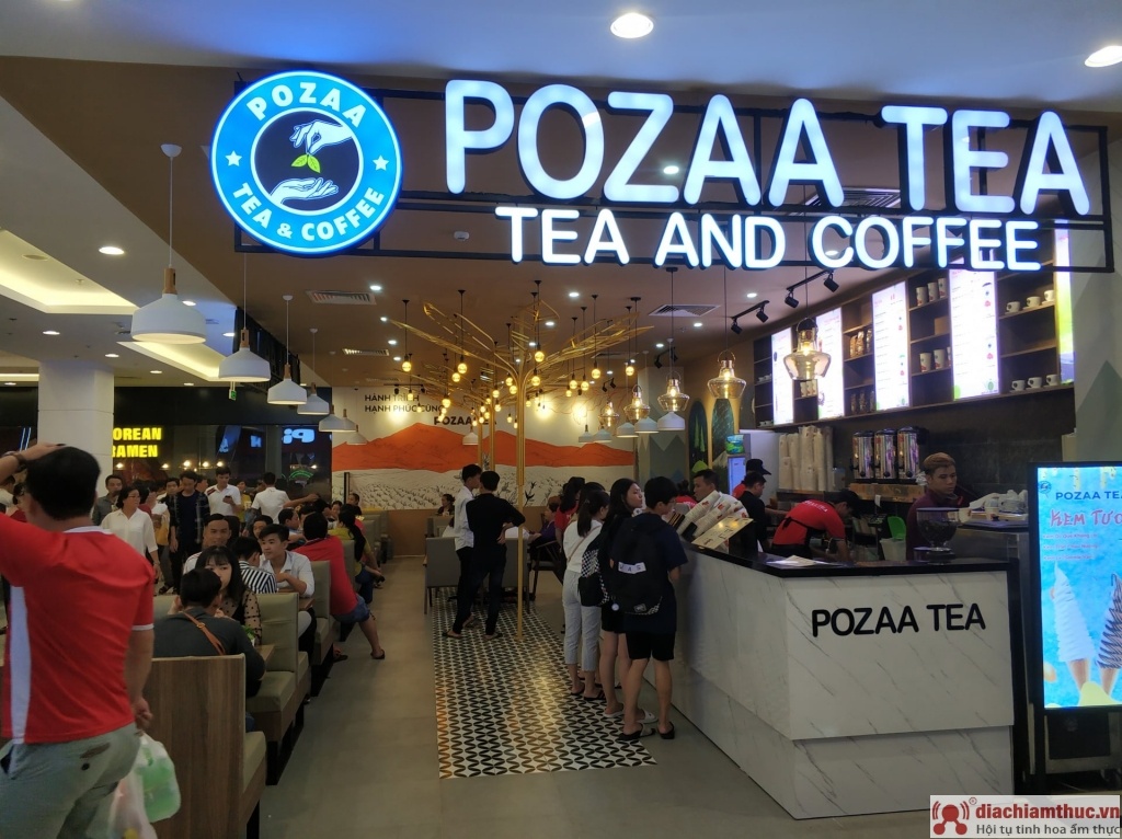 Không gian Pozaa Tea
